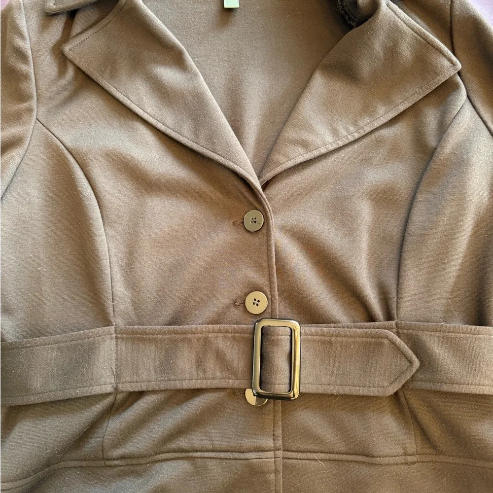 Harve Benard‎ Black Belted Career Wear Jacket - Picture 3 of 9